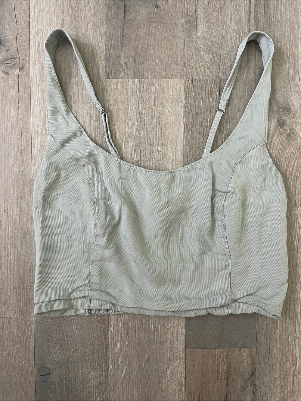 Abercrombie & Fitch Smocked Back Crop Top - NWOT - Size S